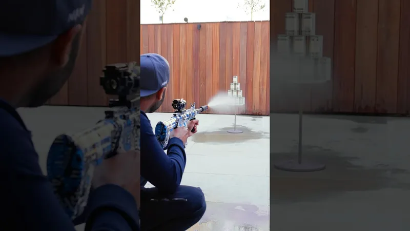 Most POWERFUL Water Gun in the World!