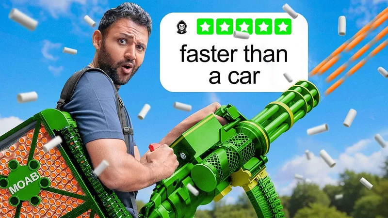 I tested the most OVERKILL Toys